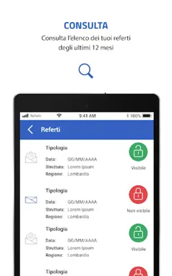 SALUTILE Referti android App screenshot 5