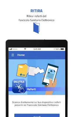 SALUTILE Referti android App screenshot 6