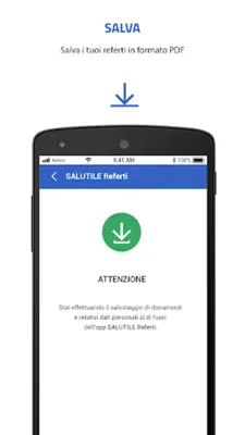 SALUTILE Referti android App screenshot 8